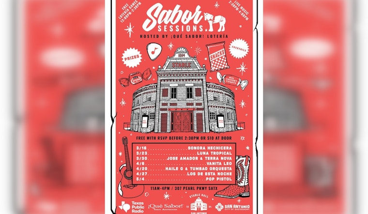 Stable Hall at the Pearl in San Antonio Hosts Free 'Sabor Sessions' with Lotería and Live Music on Saturdays