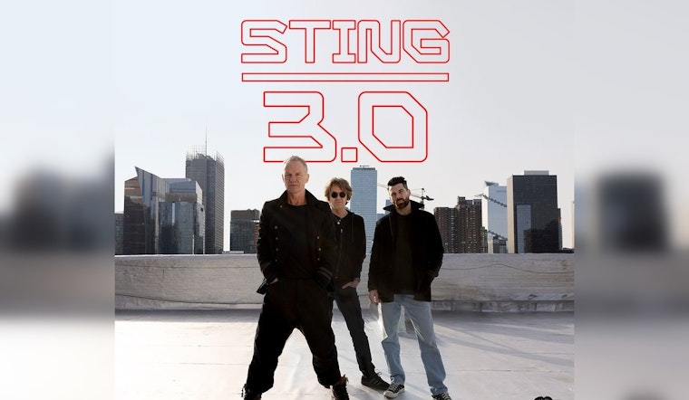 Sting Sets Out for 'Intimate' North American Tour, "Sting 3.0" to Debut in Detroit
