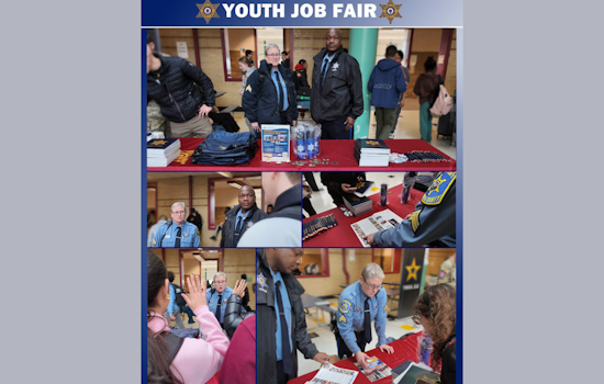 Suffolk County Sheriff's Dept. Sparks Interest in Corrections Careers at Boston Latin Academy Fair