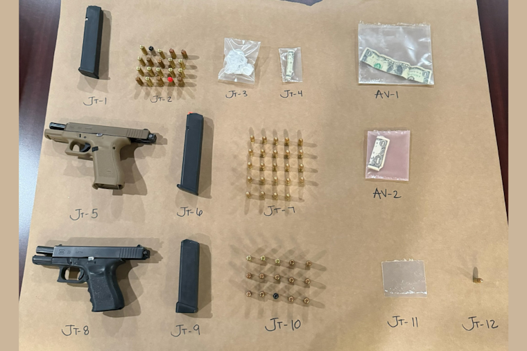 Suisun City Pair Arrested in Rio Vista with Illegal Firearms and Cocaine