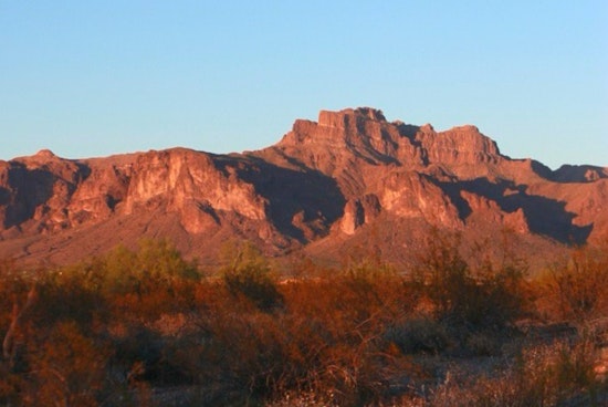 Superstition Mountains Play Host to the Enigmatic 'Cougar Shadow' During Equinox