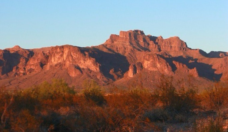 Superstition Mountains Play Host to the Enigmatic 'Cougar Shadow' During Equinox