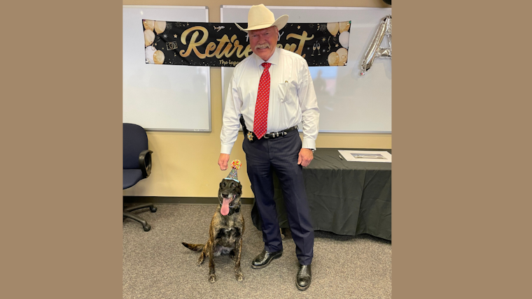 Tarrant County Sheriff’s K-9 Ara Retires to Life of Tennis Balls and Treats After Sniffing Out Crime