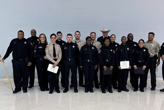 Tarrant County Sheriff's Office Welcomes New Law Enforcement Graduates From Detention Academy