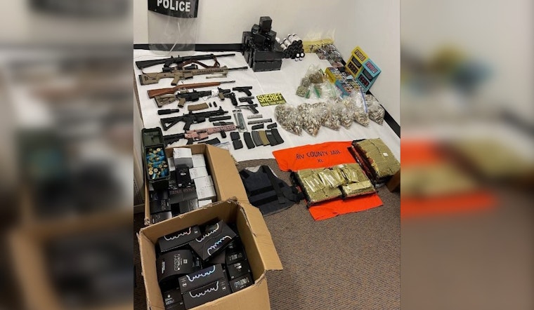 Task Force in Beaumont and Banning Seizes Weapons, Drugs, Cash in Anti-Gang Operation