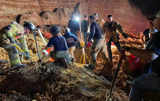 Tennessee Backhoe Operator Miraculously Rescued After 12 Hours Under Landslide