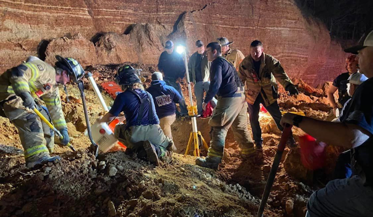 Tennessee Backhoe Operator Miraculously Rescued After 12 Hours Under Landslide