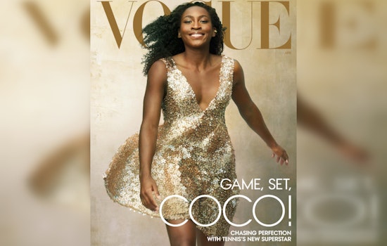 Tennis Prodigy Coco Gauff Shines in High-Fashion Vogue Cover Spread Ahead of Indian Wells and Miami Tournaments