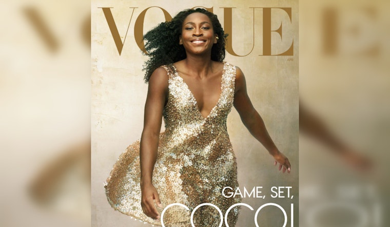 Tennis Prodigy Coco Gauff Shines in High-Fashion Vogue Cover Spread Ahead of Indian Wells and Miami Tournaments