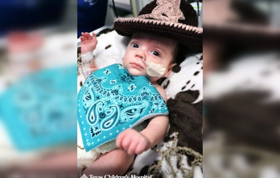 Texas Children's Hospital NICU Babies Don Western Gear to Celebrate Houston Rodeo Tradition