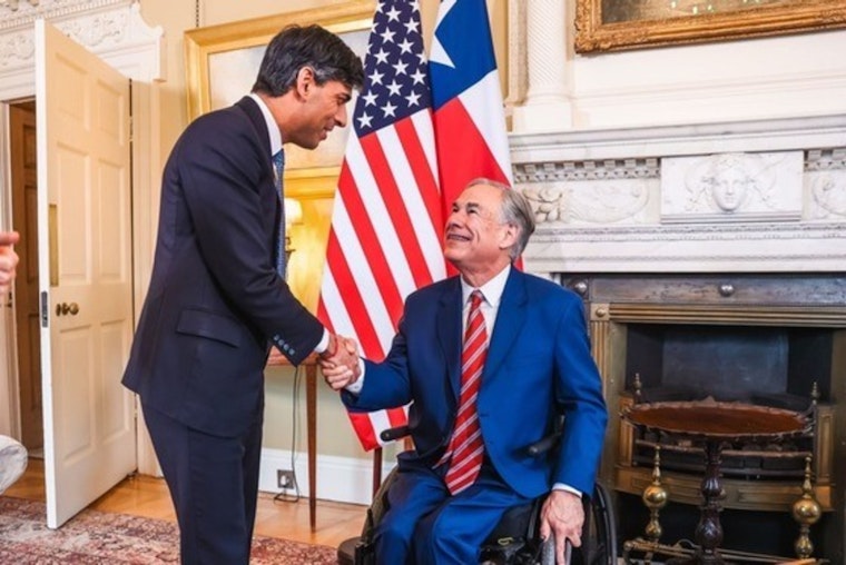 Texas Gov. Abbott Forges Trade Boost, Inks Historic Deal with UK in London