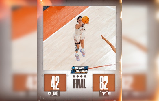 Texas Longhorns Women's Basketball Obliterates Drexel 82-42 in NCAA Opener at Moody Center