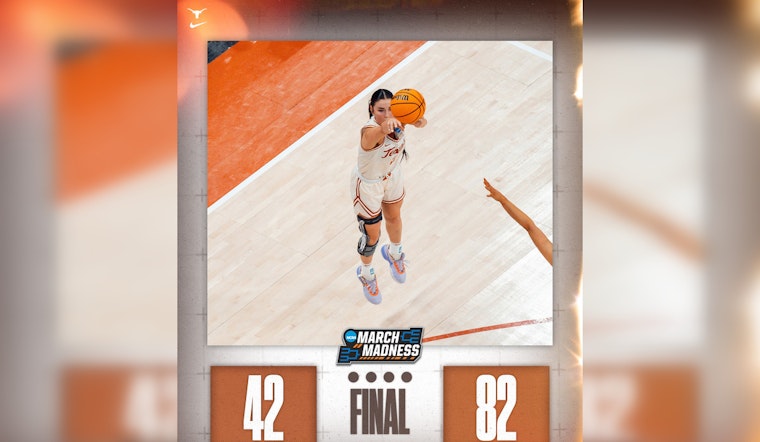 Texas Longhorns Women's Basketball Obliterates Drexel 82-42 in NCAA Opener at Moody Center