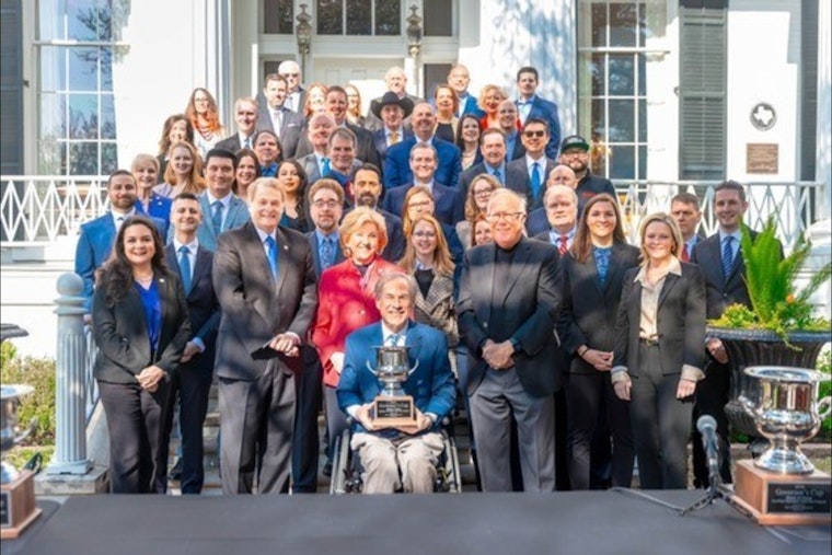 Texas Triumphs with Governor's Cup for Unprecedented 12th Consecutive Year