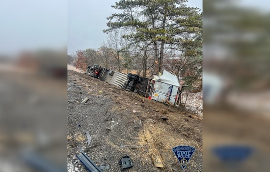 Truck Spills Thousands of Pineapples on Route 495 in Westford Causing Traffic Tie-Up