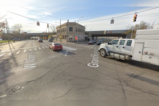 Two Hospitalized Following Collision Between Car and City Bus on Detroit's West Side