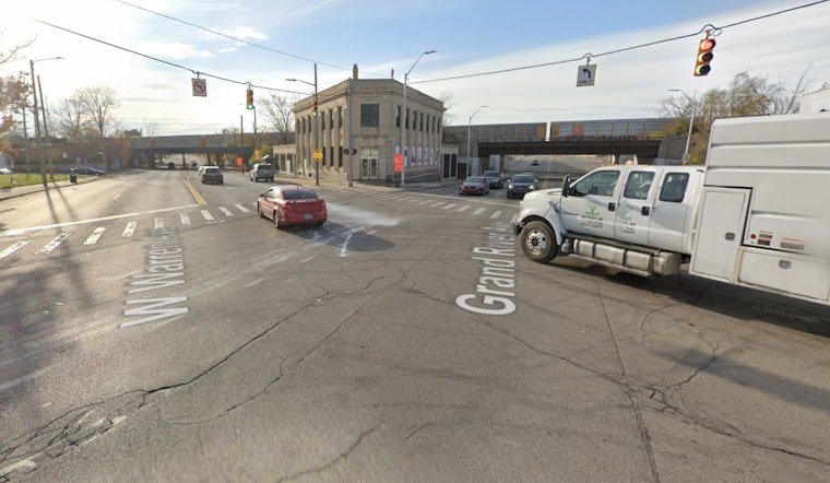 Two Hospitalized Following Collision Between Car and City Bus on Detroit's West Side