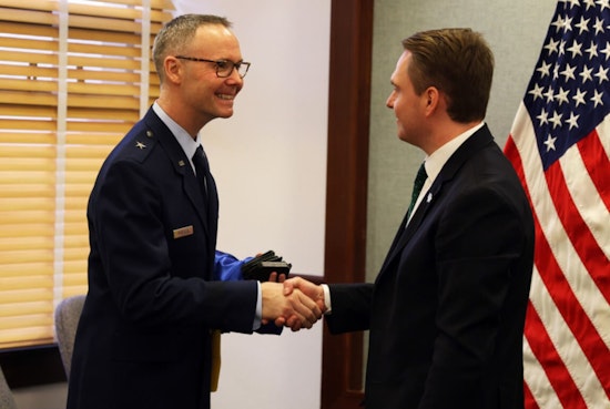 Ukrainian Delegation Visits Washington to Thank National Guard for 2021 Support