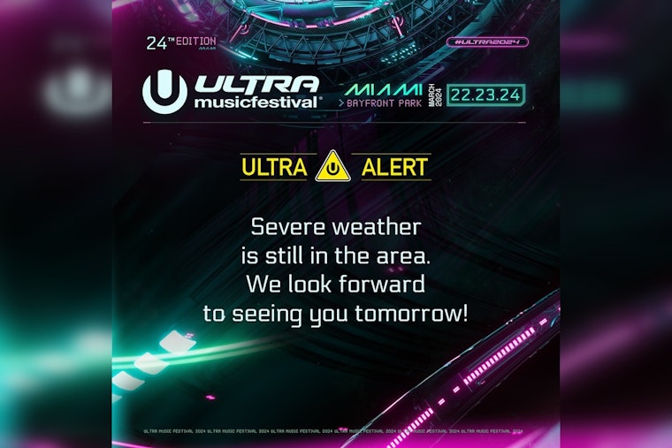 Ultra Music Festival in Miami Halts Amid Severe Weather, Fans Hope for Clear Skies Ahead