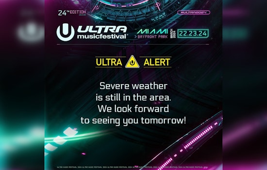 Ultra Music Festival in Miami Halts Amid Severe Weather, Fans Hope for Clear Skies Ahead