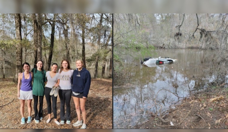 University of Georgia Students Hailed as Heroes for Rescuing Family from Sinking SUV Near Savannah