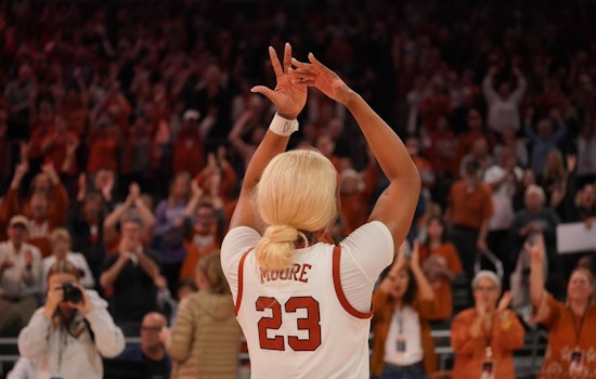 University of Texas Star Aaliyah Moore Makes a Stunning Comeback to Secure Big 12 Tournament Championship