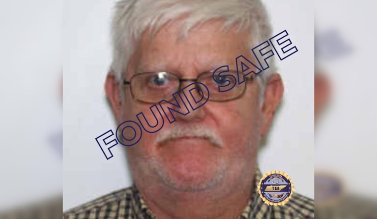 UPDATE: Missing Sevier County Man Possibly En Route to South Carolina Found Safe