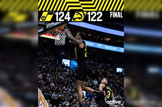 Utah Jazz Narrowly Secures Victory Over Atlanta Hawks 124-122 Despite Missing Key Players