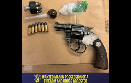 Vallejo Man with Felony Warrant Arrested after Traffic Stop Uncovers Gun and Methamphetamine