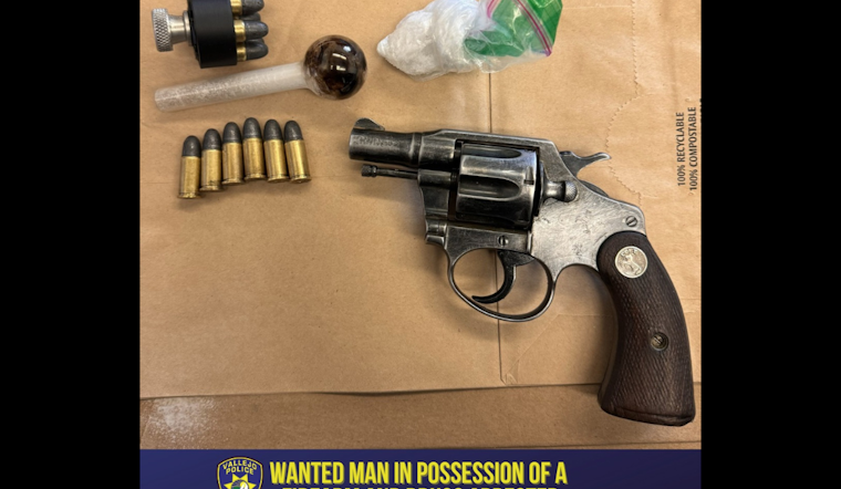 Vallejo Man with Felony Warrant Arrested after Traffic Stop Uncovers Gun and Methamphetamine