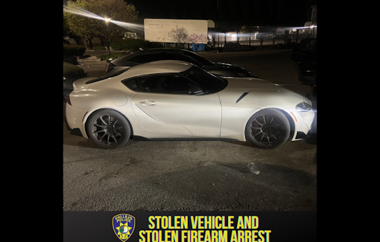 Vallejo Police Use Tech-Savvy Owner's App to Recover Stolen Toyota Supra and Seize Loaded Gun