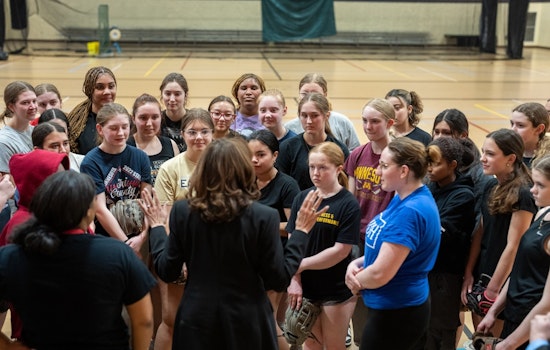 Vice President Kamala Harris Makes Surprise Visit to St. Paul's Oxford Community Center