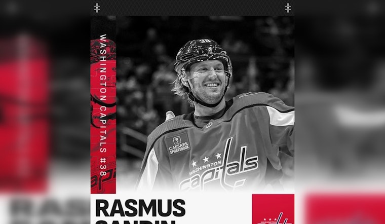 Washington Capitals Secure Defenseman Rasmus Sandin for Five More Years in $23 Million Deal