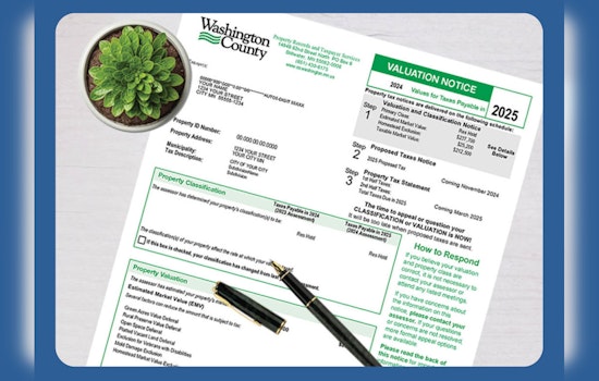 Washington County Homeowners Get Tax Notices