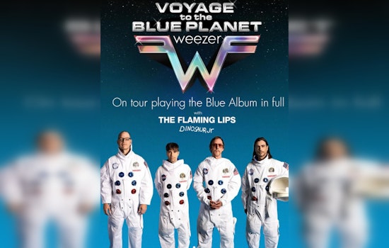 Weezer Embarks on Nostalgic 'Voyage to the Blue Planet' Tour with Iconic '90s Lineup: Flaming Lips, Dinosaur Jr. Join In