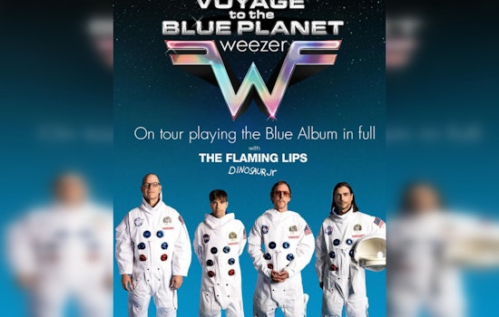 Weezer's "Voyage to the Blue Planet" Tour to Rock Nashville, Celebrating 30 Years of Iconic "Blue Album"
