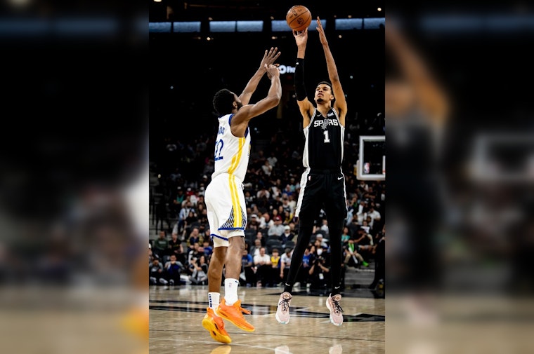 Wembanyama's Valiant Effort Not Enough as Spurs Succumb to Warriors 112-102 in San Antonio