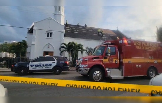 West Palm Beach Roofer Critically Injured by Falling Beam at St. Patrick's Episcopal Church