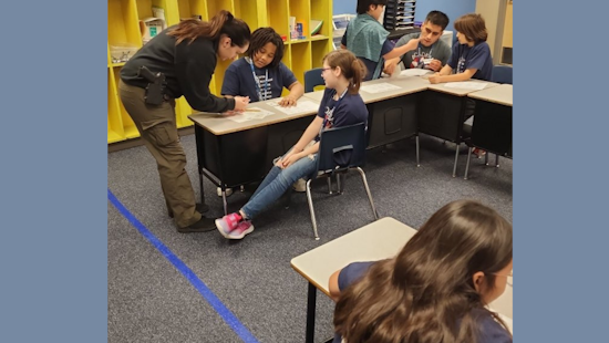White Settlement Police Officers Embrace Education Role, Teach Forensics to Fourth-Graders in "Investigator's Club" Initiative