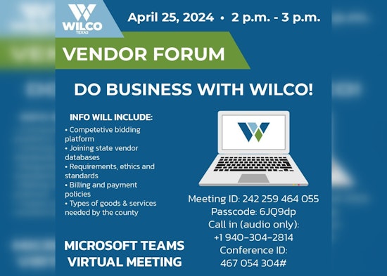 Williamson County Hosts Third Annual Vendor Forum to Streamline Procurement Process