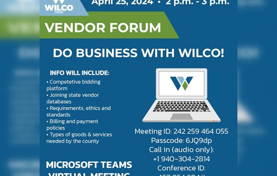Williamson County Hosts Third Annual Vendor Forum to Streamline Procurement Process