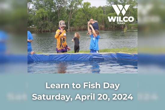 Williamson County Invites Young Anglers to Free Annual Learn to Fish Day on April 20