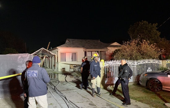 Woman Perishes, Another Critically Injured in Pacoima Garage Fire; LAFD Investigates Cause