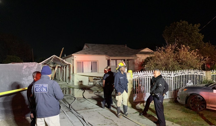 Woman Perishes, Another Critically Injured in Pacoima Garage Fire; LAFD Investigates Cause