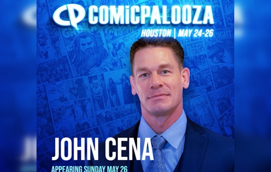 Wrestling Icon John Cena Set to Electrify Fans at Houston's Comicpalooza 2024