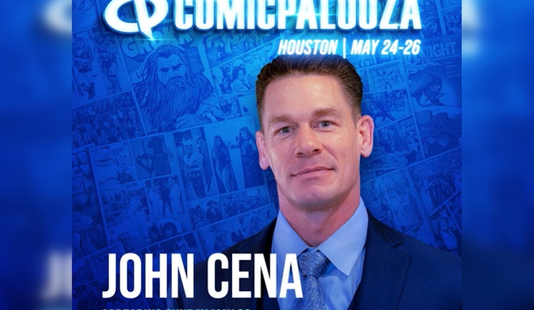 Wrestling Icon John Cena Set to Electrify Fans at Houston's Comicpalooza 2024