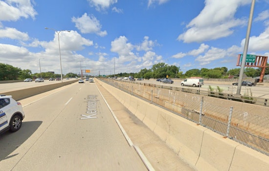Wrong-Way Driver Involved in Crash With Garbage Truck on Kennedy Expressway Near Chicago