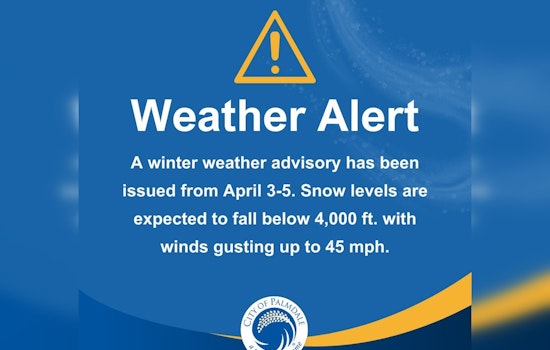 Weather Alert in Southern California faces Snow, High Winds Expected, Coastal Hazards Issued
