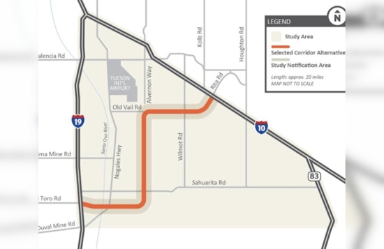 ADOT Launches Advanced Planning for Sonoran Corridor Linking I-19 and I-10 Near Tucson