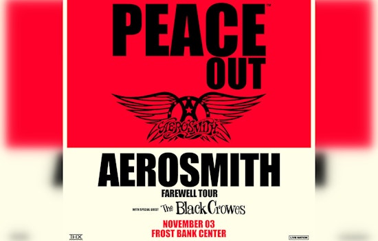 Aerosmith Bids Farewell to San Antonio with "Peace Out" Tour, Joey Kramer Steps Back - Tickets on Sale April 12